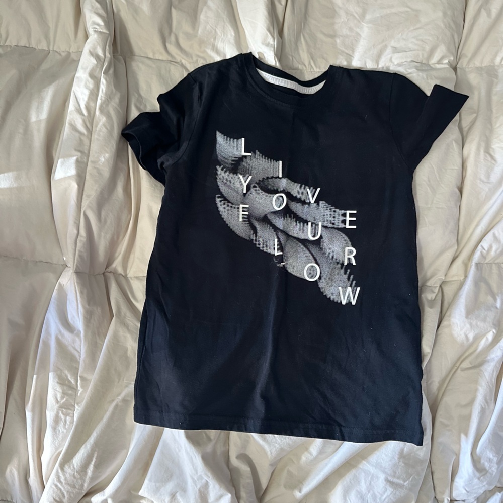 Xersion Black Kids T-Shirt with White Graphic